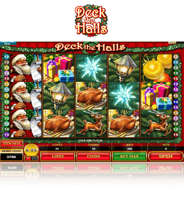 Microgaming Deck the Halls Spiel