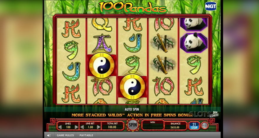 100 Pandas Slot by IGT